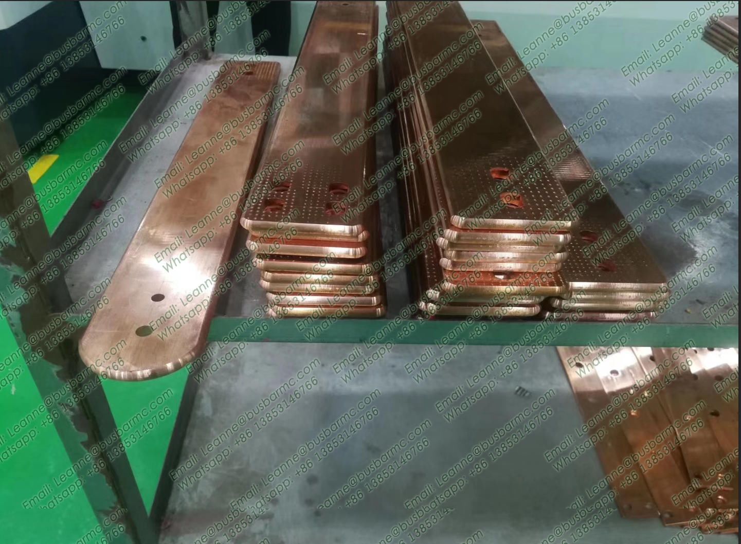Peralatan chamfering busbar