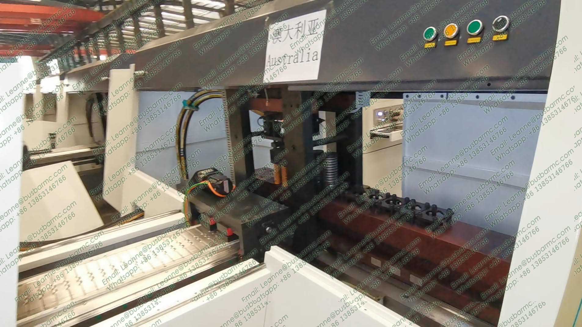 Pelubangan presisi pada busbar tembaga dan aluminium