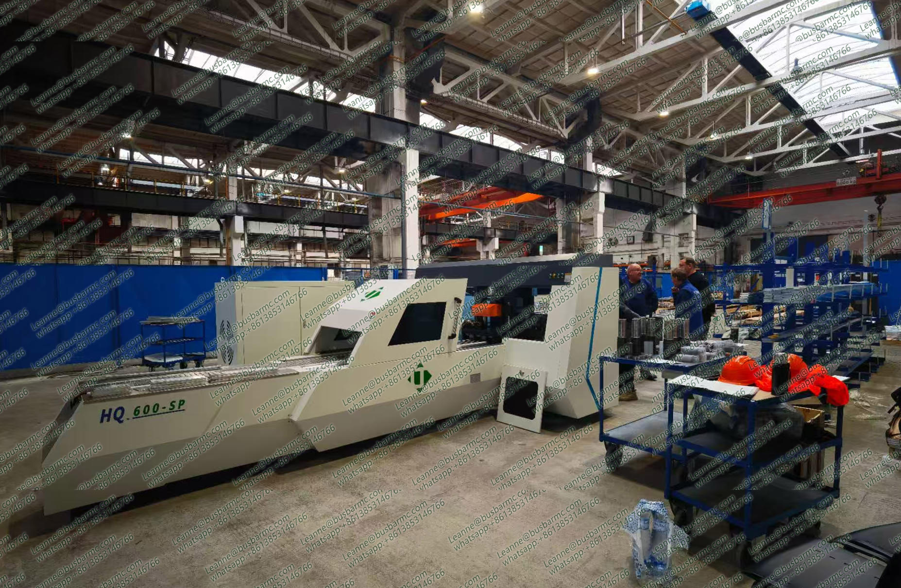 Mesin punching untuk batang busbar