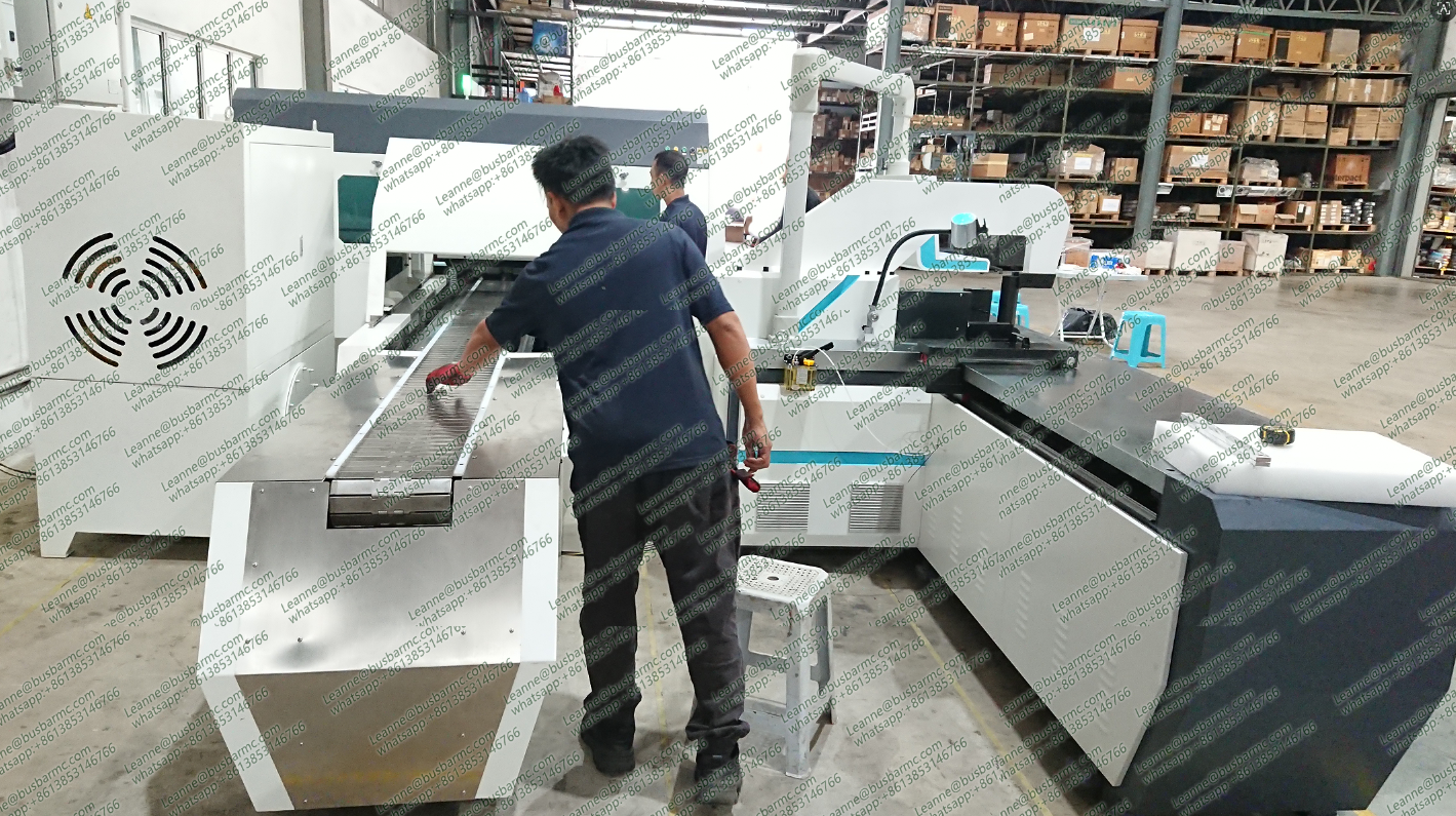 Layar Antarmuka Kontrol Siemens Mesin Busbar CNC