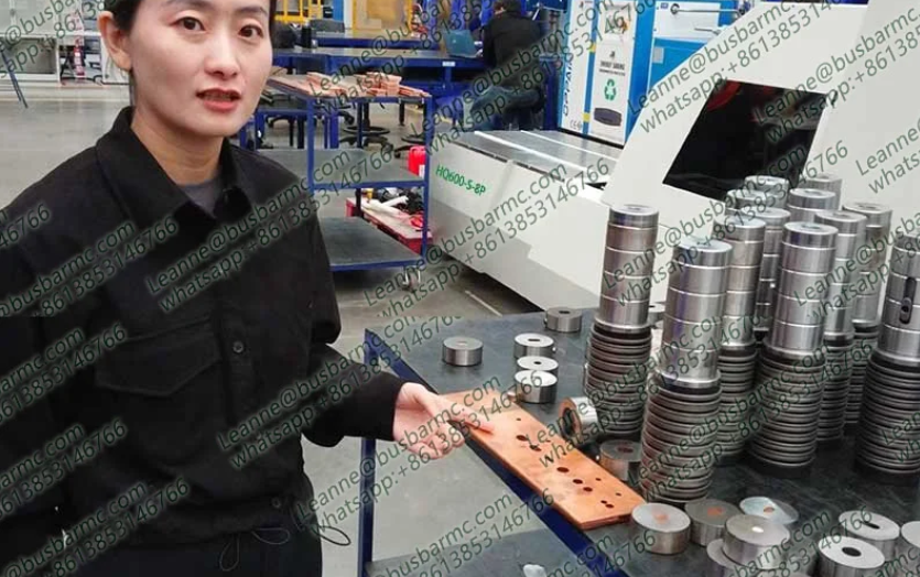 Mesin Potong Busbar Hidrolik CNC Mesin Potong Busbar Hidrolik CNC untuk Tembaga dan Aluminium | Presisi Tinggi