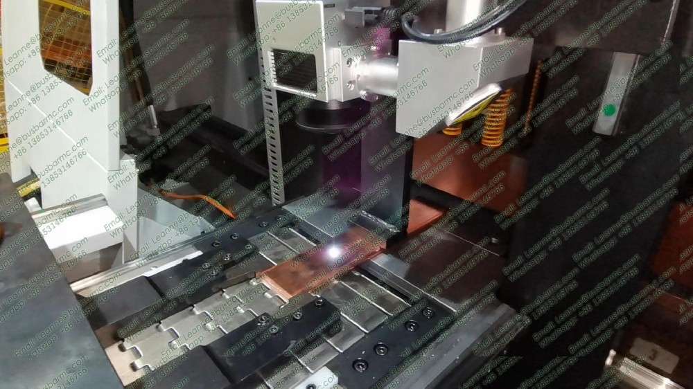 Mesin Laser Marking Busbar Tembaga Presisi Tinggi | Grafir Fiber Laser untuk Rel Tembaga & Panel Listrik | Teknologi Marking QR Code Otomatis
